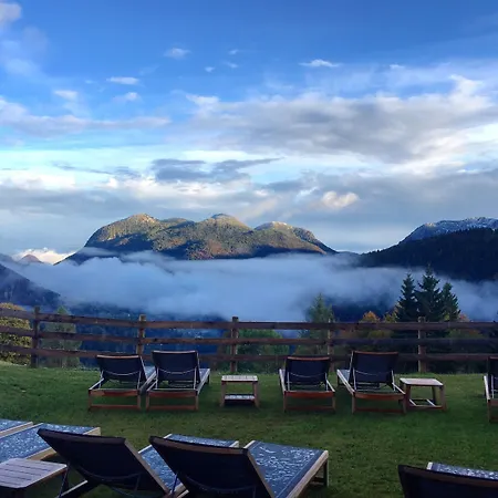 리조트 Chalet-hotel Borgo Eibn Mountain Lodge, The Originals Relais 사우리스